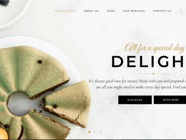 bakery website image