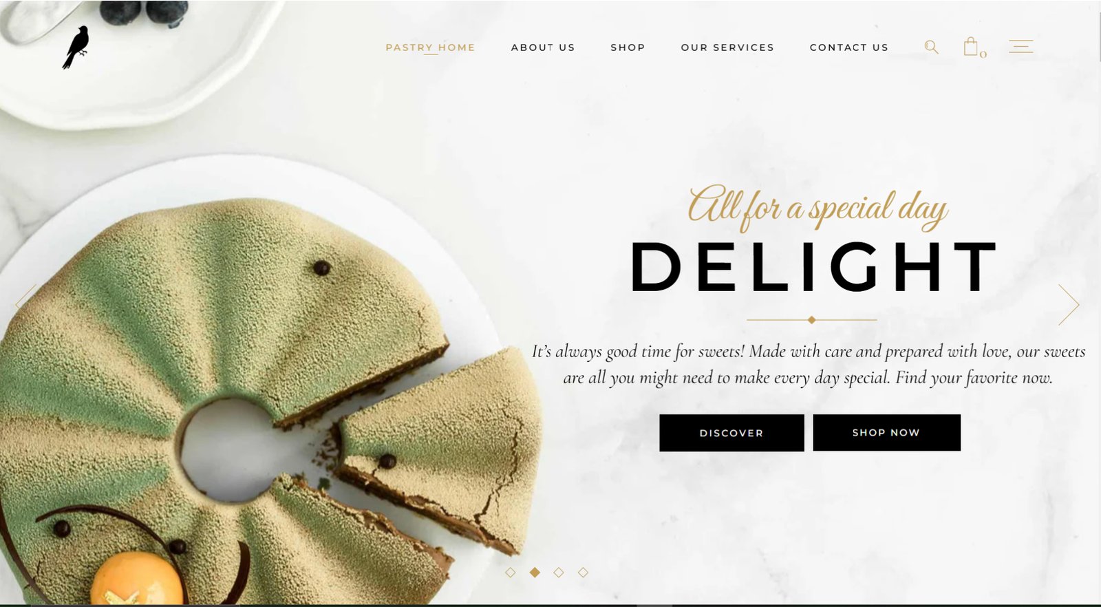 bakery website image