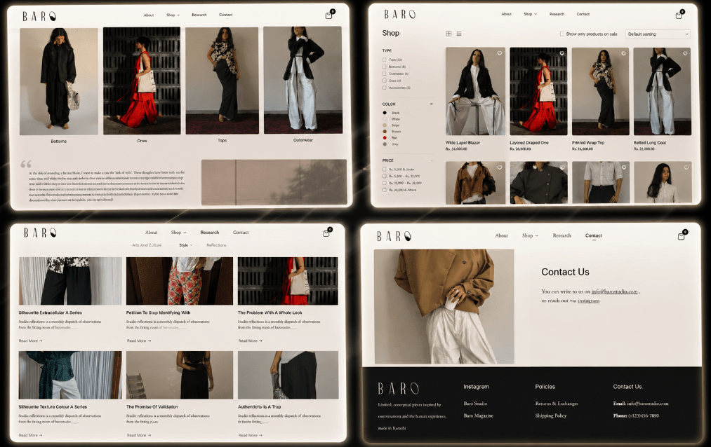 baro studio shopify