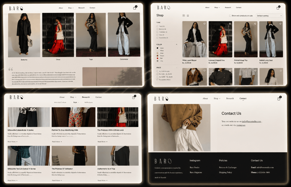 baro studio shopify