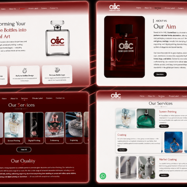 ozone glasee elementor