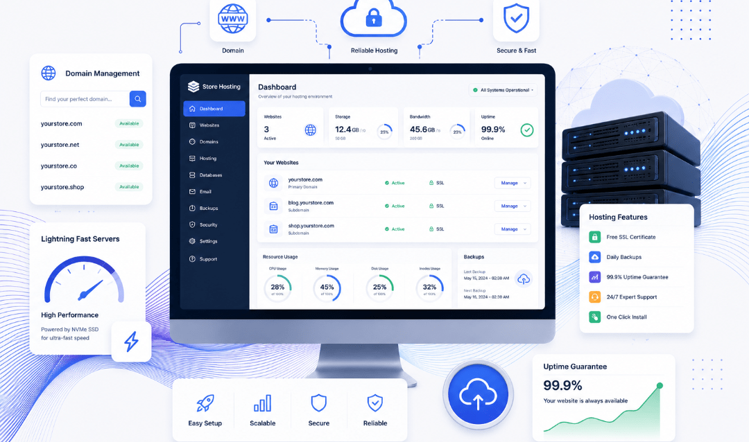 store hosting