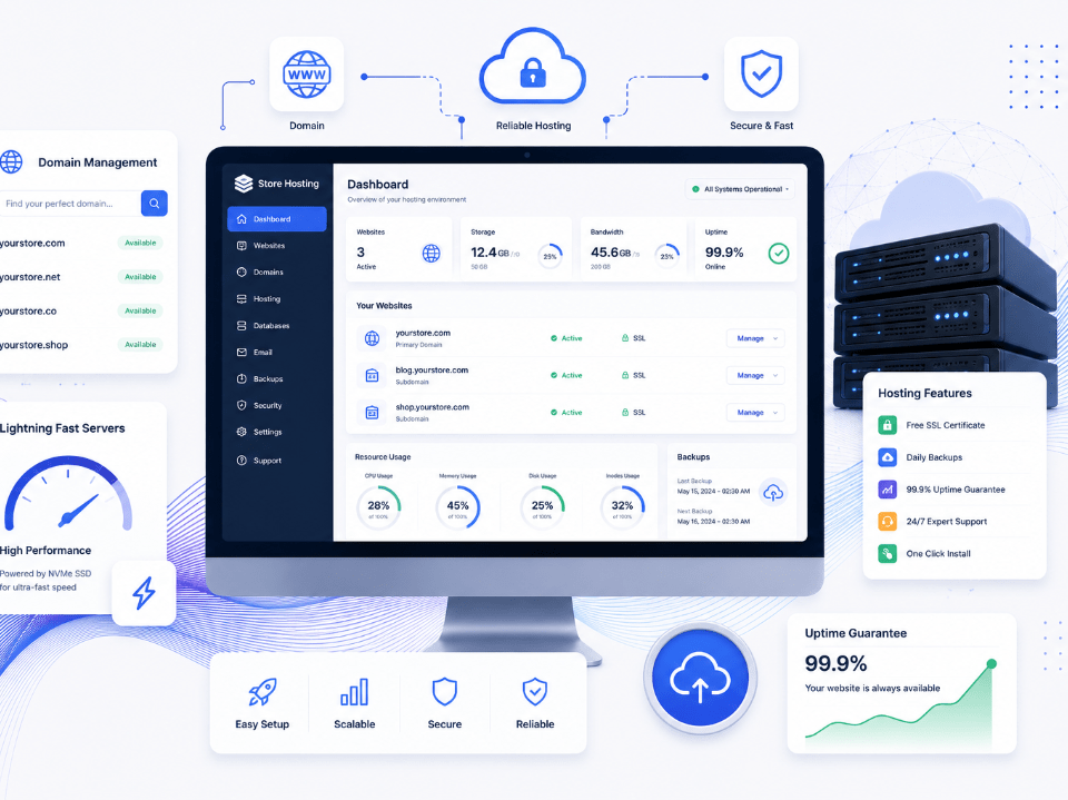store hosting